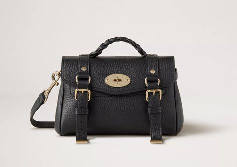 Mulberry Bag Alexa, Alexa Bag, Mulberry Alexa, Mulberry Handbags, Soft Dramatic, Bag Names, Leather Satchel Bag, Alexa Chung, Coach Swagger Bag