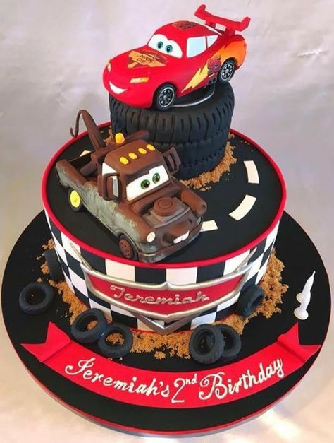 Disney Cars Cake Ideas, Cars Birthday Cake For Boys, Car Theme Cake Boys, Pixar Cars Birthday Cake, Cars Theme Birthday Cake, Disney Cars Birthday Cake, Lighting Mcqueen Cake, Mcqueen Birthday Cake, Lightning Mcqueen Birthday Cake