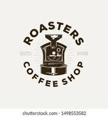 Coffee Roasters Logo, Coffee Roastery Logo, Coffee Roaster Logo, Coffee Roastery, Coffee Shop Logo, Coffee Roaster, Coffee Logo, Simple Graphic, Coffee Roasters