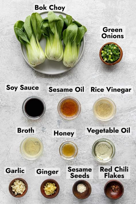 How to Cook Bok Choy - Jessica Gavin Healthy Asian Vegetable Recipes, Book Choy Recipe, Baby Bokchoy Asian, How To Cook Book Choy, Recipe Bokchoy Noodles, Bokchoy Sidedish Korean, Boc Choy Meals, Bokchoy Stirfry Easy, Bock Choi