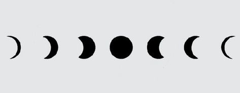 Moon Phases Drawing, Witchy Tattoos, Moon Phases Tattoo, Best Tattoo Designs, Flash Art, Simplistic Tattoos, Inspirational Tattoos, Henna Tattoo, Moon Phases