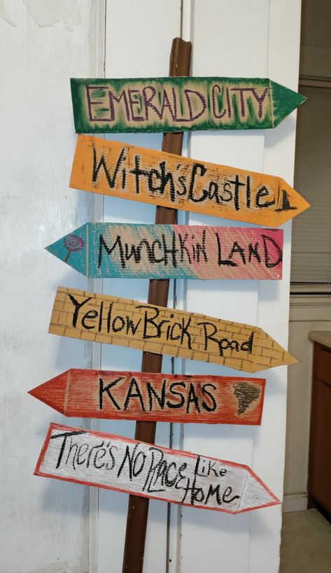 Wizard Of Oz Porch Decor, Wizard Of Oz Hoco Proposals, Truck Or Treat Wizard Of Oz, Wizard Of Oz Office Decor, Auntie Em Wizard Of Oz, The Wiz Party Ideas, Wizard Of Oz Hoco Theme, Wizard Of Oz Fundraiser, Wizard Of Oz Map