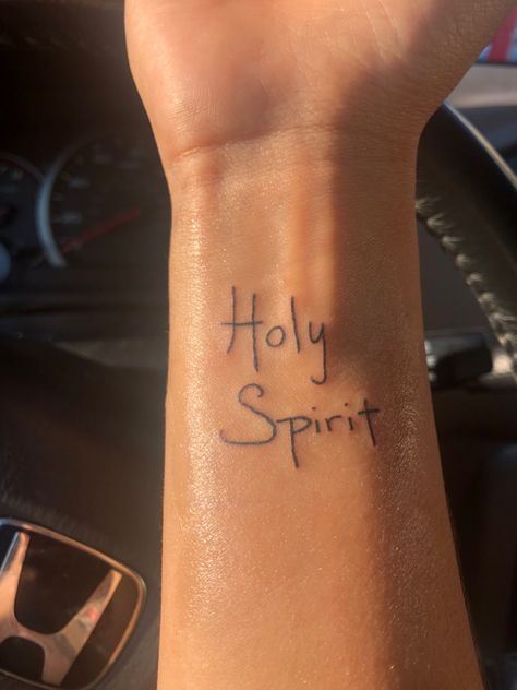 Holy Spirit Tattoos For Women, Holy Tattoos, Holy Spirit Tattoo, Spirit Tattoo, Cross Tattoos For Women, Tattoo Pictures, Spirit Lead Me, Cross Tattoos, Face Tattoos