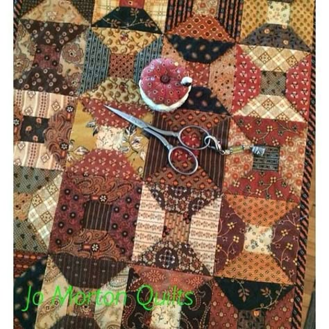 Jo Morton Quilts, Kim Diehl Quilts, Themed Quilts, Jo Morton, Spool Quilt, Reproduction Quilts, Kim Diehl, Tie Quilt, Doll Quilts