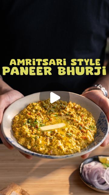 Paneer Burji, Bhurji Recipe, Paneer Bhurji, Hebbar's Kitchen, Food Lab, Paneer Recipes, October 5, Curries, Home Recipes