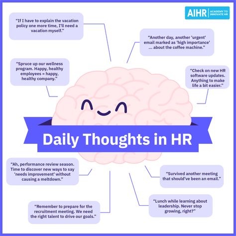 Ever pondered what thoughts circle through the mind of your HR folks? Delve into the daily reflections that surface more than they'd like to admit. Take a look and don't forget to cherish your HR department because they are the ones who keep everything ticking over. If you're in the HR industry, what occupies your thoughts each day? Share your experiences - we'd love to hear from you!  #HumanResources #OfficeLife #HRInsights #HRProfessional #WorkplaceCulture Hr Aesthetic, Hr Analytics, Hr Humor, Hr Professional, Hr Department, Creative Department, Daily Day, Daily Reflections, Daily Thoughts