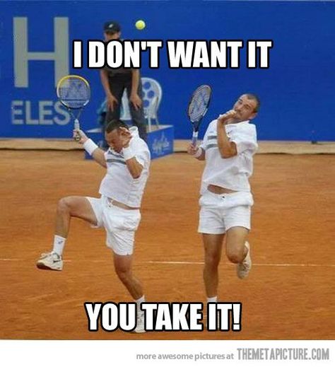 18 Funny Sports Memes That Will Actually Make You LOL Tennis Jokes, Sports Fails, Tennis Funny, Tennis Pictures, The Meta Picture, Funny Sports Pictures, Tennis Party, Funny Sports Memes, Tennis Quotes