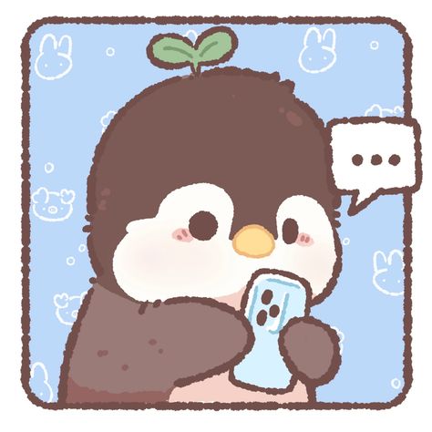 Cute Matching Pp, Penguin Matching Pfp Couple, Matching Penguin Pfp, Cute Pfp Icons Animal Cartoon, Matching Pfp Penguin, Penguin Wallpaper Aesthetic, Penguin Matching Pfp, Matching Animal Pfp, Avatar Cuti