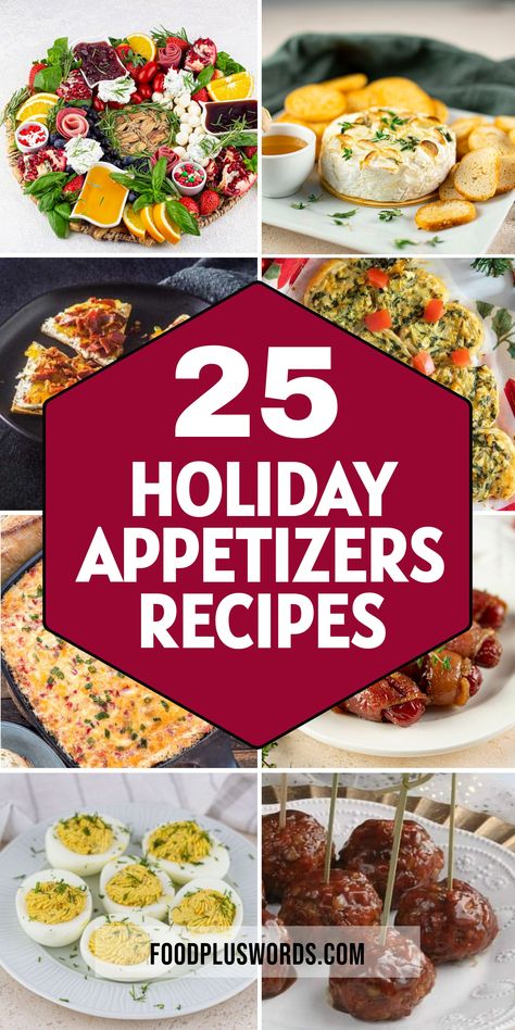 Get your holiday party started on the right foot with these delicious and festive Christmas appetizers. Treat your guests to a variety of savory dips, tasty finger foods, and fun Christmas-themed appetizers that will bring joy to your holiday gatherings. From easy recipes to best holiday appetizers, these ideas are perfect for any Christmas party.  | Easy Christmas Recipes Appetizers | Christmas Party Appetizers | best appetizers for holiday party | Xmas Appetizers Holiday Parties | Easy Christmas Recipes Appetizers, Appetizers For Holiday Party, Festive Christmas Appetizers, Gluten Free Stuffed Mushrooms, Appetizers Christmas Party, Appetizers Holiday Parties, Korean Appetizers, Deviled Eggs With Relish, Artichoke Dip Easy