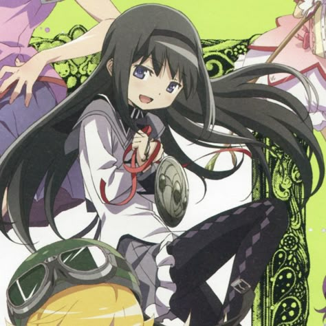 Homura Akemi Official Art, Homura Official Art, Homura Akemi Cosplay, Madoka Magica Official Art, Homura Akemi Icon, Madoka Homura, Akemi Homura, Mahō Shōjo Madoka Magica, Homura Akemi