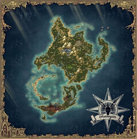 Faeowyiin | Inkarnate - Create Fantasy Maps Online Fantasy Map Inkarnate, Fantasy Maps, World Maps, Fantasy Map, Map Design, City Maps, Fantasy Books, Dungeons And Dragons, World Map