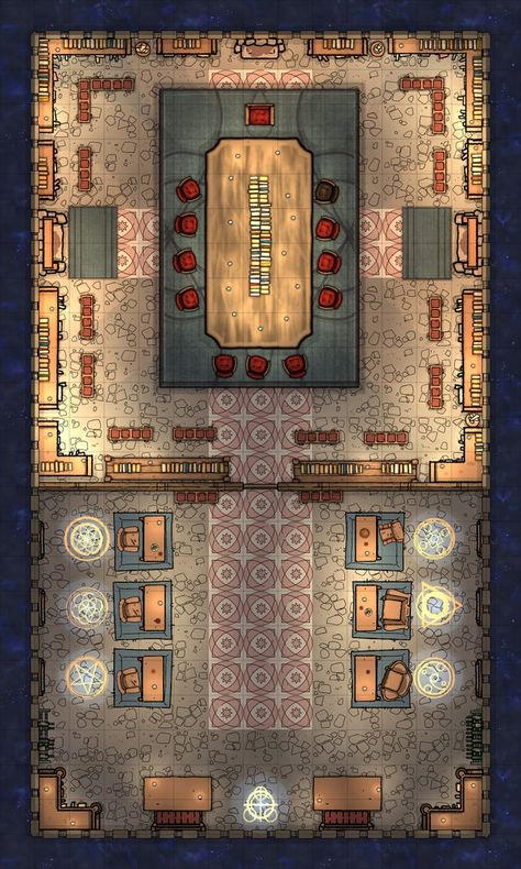 Wizards Meeting Space: dungeondraft Dnd Marketplace, Dnd Magic School Map, Dnd Office Map, Dnd Meeting Room Map, Dnd Maps Library, Dungeon Alchemist Map, Dnd City, 5e Maps, Grid Rpg