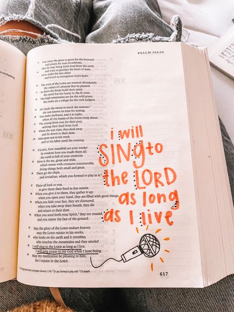 Psalm 104 Bible Journaling, Manifestation Prayer, Bible Board, Bible Journal Notebooks, Psalm 104, Journaling Notebook, Bible Psalms, Bible Things, Christian Board