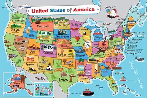 World Map Picture, India World Map, November Mood Board, Usa Culture, Rv Tour, Usa Maps, November Mood, Wonder Bread, American Stuff