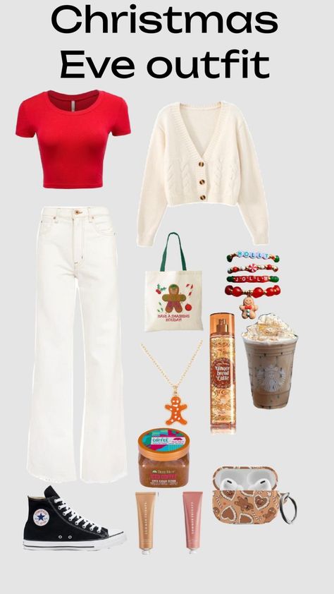 Teenage Christmas Outfits, Preppy Christmas Party Outfit, Teenager Christmas Outfits, Preppy Christmas Outfits, Christmas Outfit Ideas For Teens, Christmas Outfit Ideas For Teenagers, Fancy Christmas Outfit, Christmas Outfits Teens, Starbucks Outfit