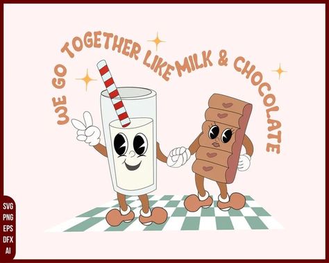 Chocolate Png, Valentine Vibes, Valentines Illustration, Muslin Wraps, Chocolate Day, We Go Together, Valentines Mugs, Cartoon Crossovers, Couple Drawings