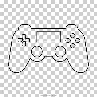 Playstation Drawing, Games Drawing, Video Games Drawing, Gamer Drawings, Gaming Drawing, Game On Birthday Party Ideas, Controller Drawing, Ps4 Controller Drawing, Video Game Silhouette