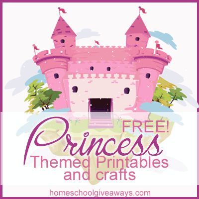 FREE Princess Themed Printables and Crafts - Homeschool Giveaways Castles And Dragons, Princess Party Printables, Princess Activities, Sleeping Beauty Party, Princess Crafts, Princess Printables, Fairy Tale Theme, Homeschool Freebies, Chalkboard Drawings