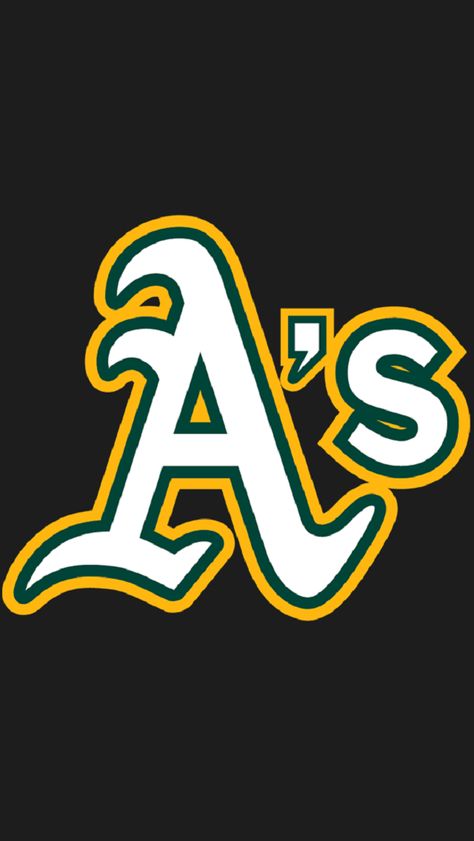 Oakland Athletics 2008 Baseball Wallpaper, Athletics Logo, Mlb Wallpaper, Baseball Teams Logo, Oakland A’s, Mlb Logos, Baseball Pictures, Tattoo Design Book, My Library