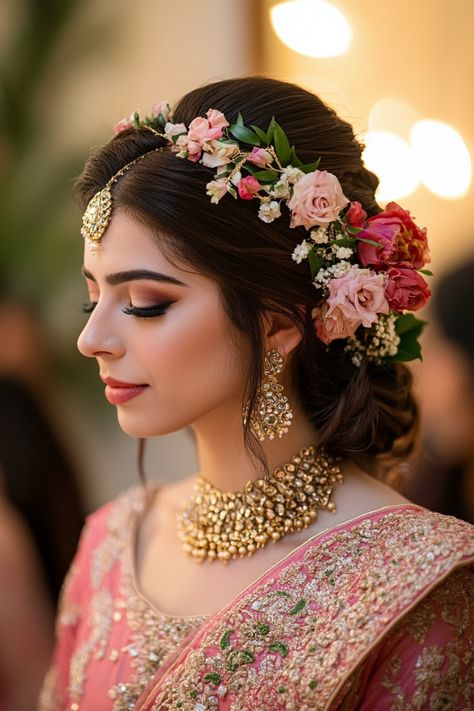 Floral accessories bring romance to any wedding hairstyle, and these 50+ options are perfect for brides everywhere. From understated greenery to bold floral combs, these hairstyles embrace beauty and elegance. See how real brides are styling their hair with flowers. Click for details! #flowerinspired #weddingdaystyle #bridalaccessories Bridal Hairstyles With Flowers, Flower Crown With Veil, Crown With Veil, Bridal Hairdos, Flower Crown Veil, Hairstyles With Flowers, Hair With Flowers, Bridal Hair Ideas, Bridal Hairdo