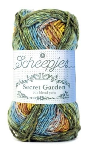 Information Discover Scheepjes Secret Garden. This supersilkysoft yarn is made of 20% silk, 20% cotton and 60% polyester and the shades are truly enchanting! This yarn's natural fibers create beautiful textures in both crocheting and knitting. This popular yarn is now available in 18 vibrant new shades. DETAILS: Fiber Content: 20% Silk x 20% Cotton x 60% Polyester Needle Size 1: 4 mm Yarn Weight: DK Ball Weight: 50 gram Length: 93 meters / 101.70 yards Gauge: 18 stitches, 23 rows to 10 cm on 4 m Cable Scarf, Mercerized Cotton Yarn, Scarf Yarn, Ribbon Yarn, Crochet Wool, Arm Knitting, Yarn Ball, Thread Crochet, Knit Or Crochet