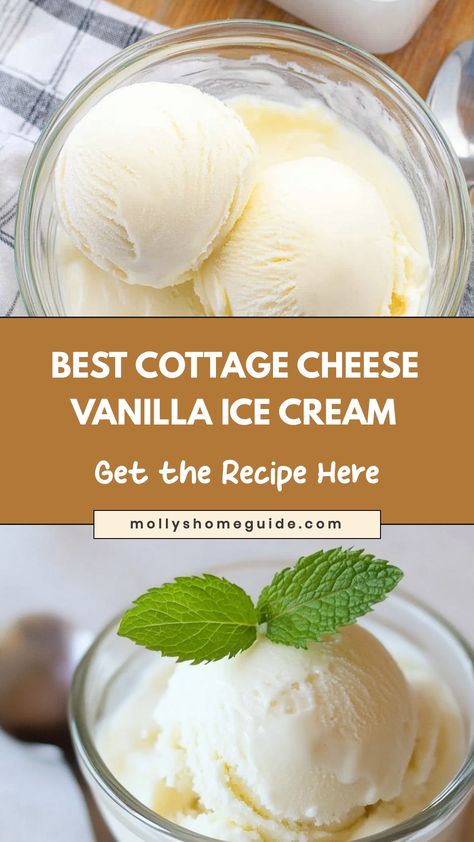 Indulge in the creamy goodness of homemade cottage cheese vanilla ice cream! Treat yourself to a delightful frozen dessert that's both rich in flavor and easy to make. This recipe is perfect for any occasion - whether you're looking for a cooling treat on a hot summer day or a sweet finish to a cozy night in. With just a few simple ingredients, you can create your own batch of this classic favorite right at home.

Ingredients
16 ounces cottage cheese (4% milk fat, organic)
1/4 cup authentic mapl Cottage Cheese Ice Cream Easy Recipes, Best Cottage Cheese Ice Cream, Ninja Creami Cottage Cheese Ice Cream, Cottage Cheese Ninja Creami, Cottage Cheese Ice Cream Recipe, Cottage Cheese Dessert Recipes, Low Calorie Pancakes, Cottage Cheese Ice Cream, Homemade Cottage Cheese