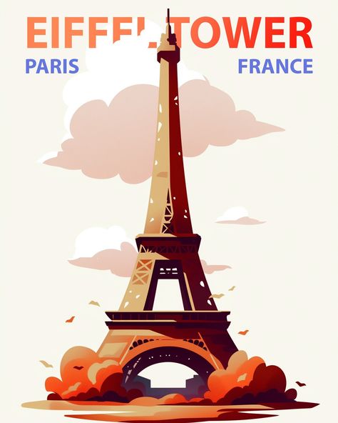 ✨ Paris Dreams in Your Home ✨ Fall in love with the elegance of Paris every day with our beautiful Eiffel Tower poster! 🇫🇷🌸 This artwork captures the essence of the City of Light, with warm, romantic tones that bring the iconic tower to life. Perfect for lovers of travel, art, and all things Parisian. 🗼❤️ Transform your space into a chic Parisian retreat! 🖼️ #EiffelTower #Paris #France #CityOfLight #HomeDecor #TravelArt #ParisianVibes #interiordesign #minimalist #illustration #digitalillust... Eiffel Tower Illustration, Paris Dream, Minimalist Illustration, Parisian Vibes, Animal Illustrations, Western Union, For Lovers, City Lights, Animal Illustration