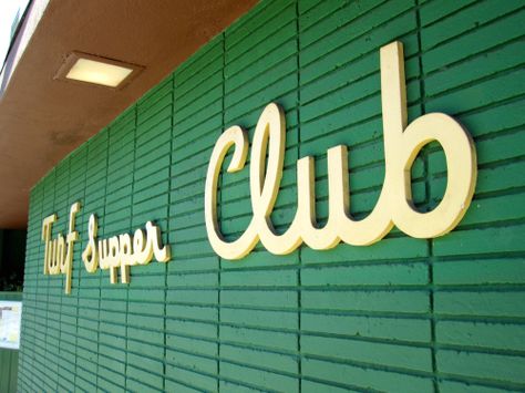 Turf Supper Club - great type! Members Club Branding, Bubble Style, Christmas Party Themes, Supper Club, Club House, Accent Colors, Christmas Party, Wedding Planning, Typography