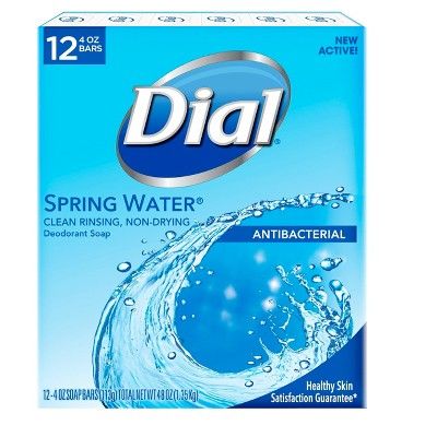 Dial Bar Soap, Deodorant Bar, Dial Soap, Water Bar, Antibacterial Deodorant, Soap Suds, Rose House, Benzalkonium Chloride, Natural Spring