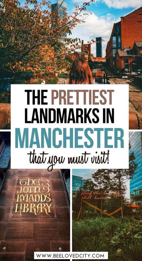 Manchester Itinerary, England Beautiful Places, England Landmarks, Manchester England Travel, Manchester Landmarks, England Manchester, Visit Manchester, Manchester Travel, England Travel Guide