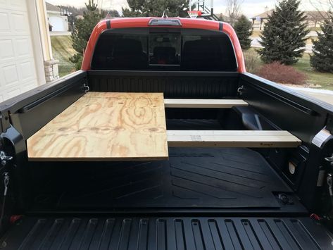 Question: bed platform for 3rd gen Tacoma Tacoma Sleeping Platform, Tacoma Bed Camping, Tacoma Bed Mods, Truck Bed Platform, Tacoma Bed Storage, Truck Bed Sleeping Platform, Tacoma Camping, Truck Topper Camping, Tacoma Camper Shell