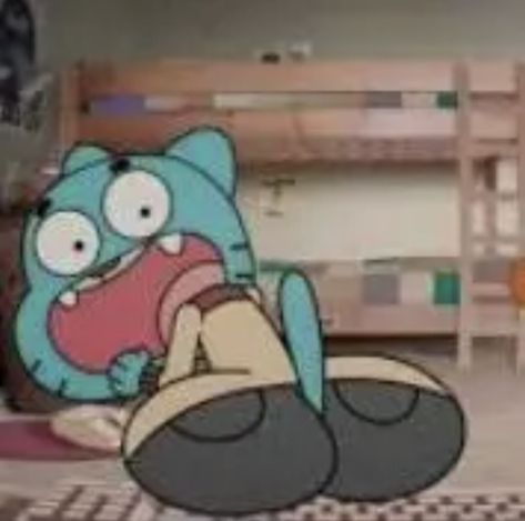 Gumball And Darwin Memes, Gumball Funny Face, Amazing World Of Gumball Pfp, Gumball Meme, Darwin Pfp, Gumball Pfp, Darwin Watterson, Amazing Gumball, Image Dbz