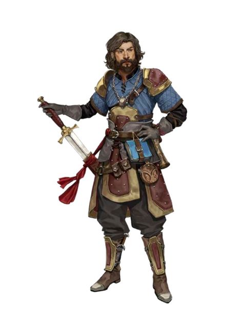 Fighter Dnd 5e, Pathfinder 2e Character Art, Dnd Traveler, Male Fighter Dnd, Dnd Explorer, Dnd Human Fighter, Dnd Fighter Art, Human Fighter Dnd Male, Dnd Mercenary