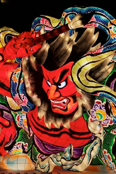 Aomori Nebuta Matsuri, Nebuta Matsuri, Nebuta Festival, Star Wars Food, Fire Festival, Aomori, Cover Paper, Washi Paper, Metal Frames