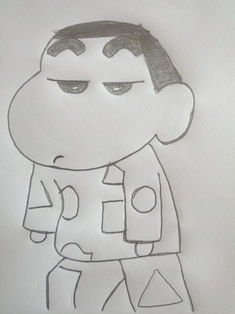 Easy shinchan drawing for beginners with pencil Cute Shinchan Drawing, Shin Chan Drawing, Cute Shinchan, Shinchan Drawing, Chan Drawing, Sketch For Beginners, Best Cartoon Shows, Drawing With Pencil, Couple Sketch