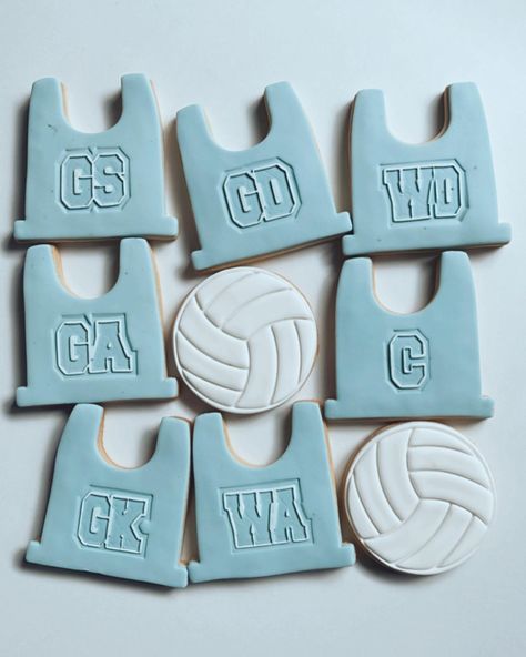 Cookies for the team 🏐 . . . . . . #netball #netballcookies #netballteam #teamsports #swifts #netballlife #customcookies #sydneycookies… | Instagram 2023 Cookies, Instagram Cookies, Netball, Coach Gifts, Custom Cookies, The Team, Cookie Decorating, Sugar Cookies, Birthday Party Themes