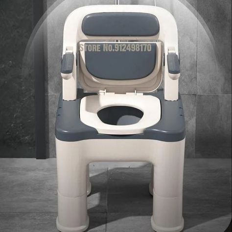 Elderly toilet household portable toilet seat for the elderly disabled reinforced stool chair rural indoor Portable Toilet Seat, Bath Chair, Portable Toilet, Stool Chair, Toilet Seat, Coffee Maker, Kitchen Appliances, Coffee Machine