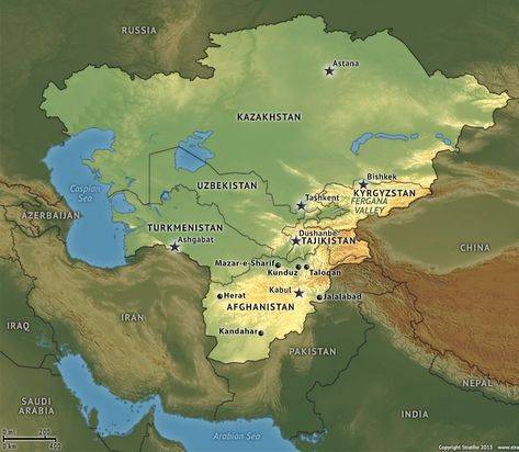 Central Asia Central Asia Map, Astana Kazakhstan, Turkic Languages, Semitic Languages, Buddhist Art Drawing, Chinese Warrior, Geography Map, Asia Map, What Is Today