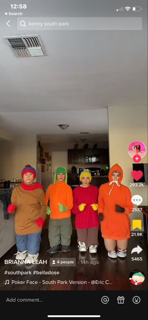 South Park Halloween Costume Women, South Park Costume Women, Kyle Broflovski Costume, South Park Couples Costumes, South Park Costume Ideas, Eric Cartman Halloween Costume, Halloween Costumes South Park, Kenny Halloween Costume, Kenny South Park Costume