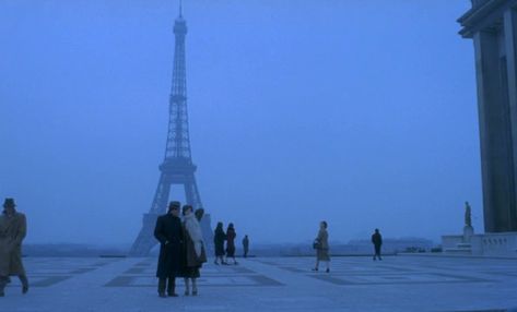 Martin Sheen Apocalypse Now, Blue Aesthetic Moodboard, The Conformist, Bernardo Bertolucci, French Movies, Paris Blue, Movie Shots, Paris Blues, Aesthetic Moodboard