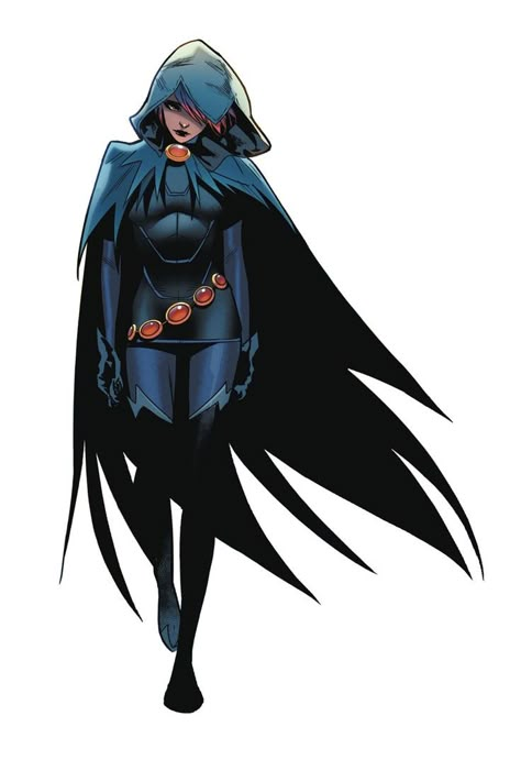 Raven Dc Outfit, Raven Suit Design, Raven Dc Costume, Dc Raven Comic, White Raven Dc, Dc Comics Raven, Raven Marvel, Dc Raven, Raven Comics