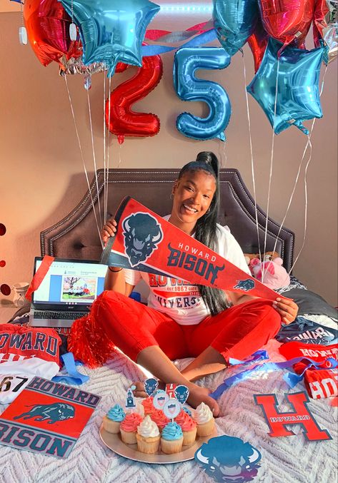 howard university decision day ideas Hbcu Bed Party, Howard Decision Day, Howard University Decision Day, Howard University Graduation Party, Hbcu Decision Day, Decision Day Pictures, Howard University Graduation Pictures, Decision Day College Pictures, Decision Day Ideas