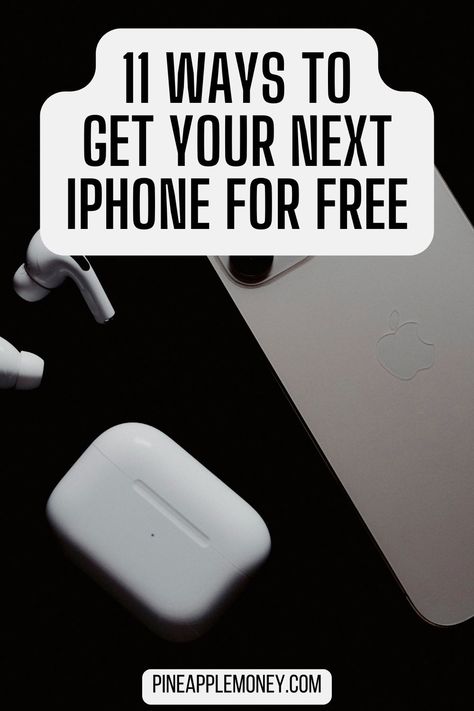 Want a free iPhone? Discover 11 legit ways to score your next iPhone without spending a dime. Save this pin and visit PineappleMoney.com for your guide to getting an iPhone for free! How To Get Free Iphone, Groceries Budget, Hacks To Save Money, Apple Gift Card, Apple Gifts, Target Gift Cards, Frugal Lifestyle, Google Play Gift Card, Walmart Gift Cards