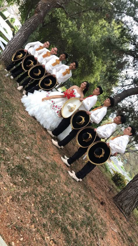 Quinceanera Dresses Vaquero, Quince Charro Chambelanes, Charro Chambelanes Outfits Quinceanera, Chambelan Charro Outfits, Charro Style Quinceanera, Charro Dresses For Damas, Quinceanera Mariachi Theme, Charro Quince Theme, Mariachi Quinceanera Theme