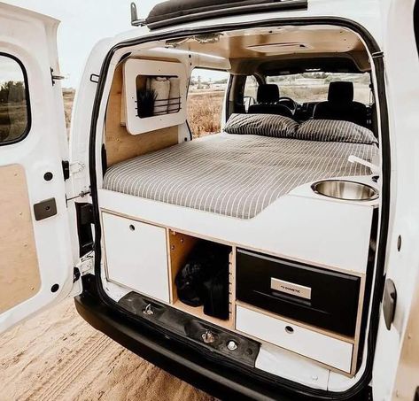 Vw Buzz, Dream Camper, Kangoo Camper, Caddy Van, Minivan Camper Conversion, Camper Van Life, Caravan Renovation, Van Conversion Interior, Micro Camper