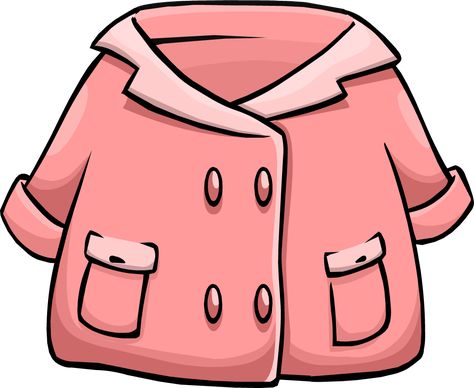 Coat Illustration, Coat Drawing, Jacket Png, Cartoon Coat, Nft Character, Jacket Drawing, Penguin Illustration, How To Doodle, Clip Art Library