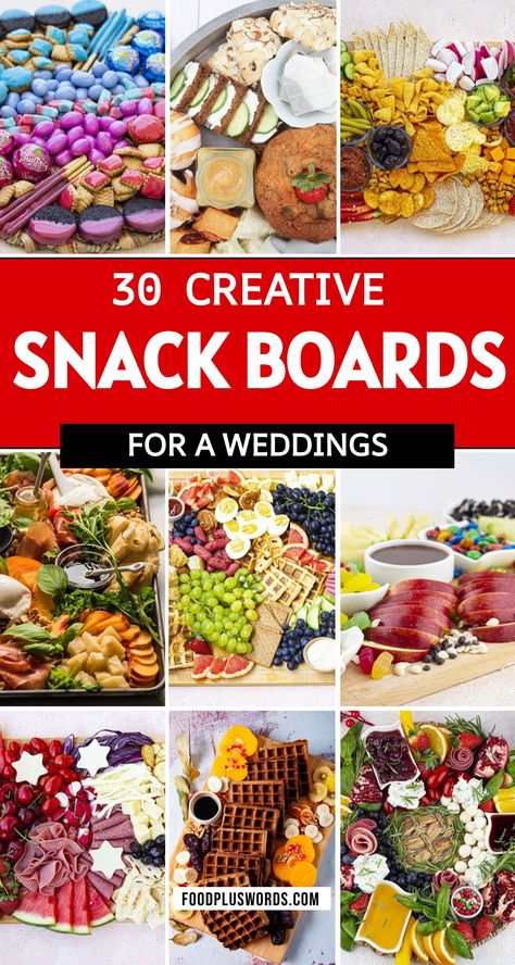 Looking for fun snacks to spice up your next snack game? Take a look at these cool charcuterie board ideas! They're great for spring parties or just a regular meal. You can make boards with fruits, desserts, Mexican treats, or BBQ goodies. Impress your guests with themed boards like ones for baby showers or Valentine's Day! Don’t stress about putting them together - we’ve got you covered on that part too. Let your creativity shine and enjoy making beautiful and yummy boards! Cool Snack Ideas, 30 Charcuterie Board, Themed Charcuterie Board Ideas, Desserts Mexican, Fruits Desserts, Snack Boards, Argentina Food, Mexican Treats, Charcuterie Board Ideas