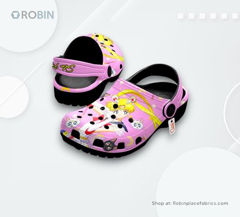 Step into the world of your favorite anime with these uniquely designed Crocs that celebrate the beloved character Usagi Tsukino. Perfect for any fan,... Check more at https://robinplacefabrics.com/product/usagi-tsukino-crocs-shoes-anime-gifts Designed Crocs, Anime Crocs, Shoes Anime, Usagi Tsukino, Anime Gifts, Crocs Shoes, Fan, Celebrities, The World