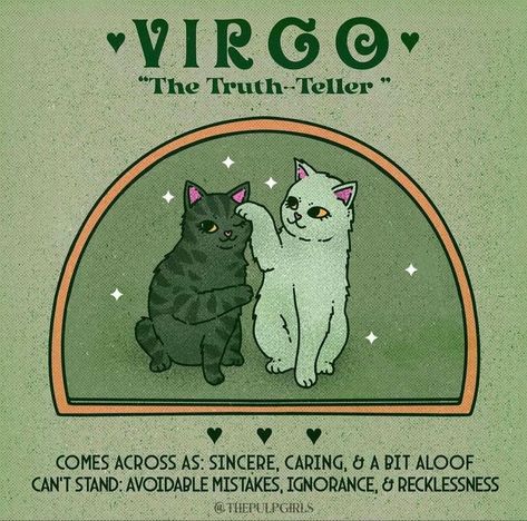 Virgo Computer Wallpaper, Virgo Season Aesthetic, Horoscope Aesthetic, Zodiac Cats, Virgo Szn, Virgo Emotions, Spring Reset, Deep Spring, Truth Teller