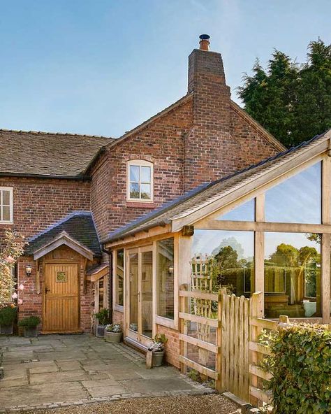 Victorian Cottage Extension, English Cottage Extension, Country Cottage Extension, Old Cottage Extension, Cottage Side Extension, Cottage Orangery Extension, Modern Cottage Extension, English Sunroom, Cottage Extension Ideas